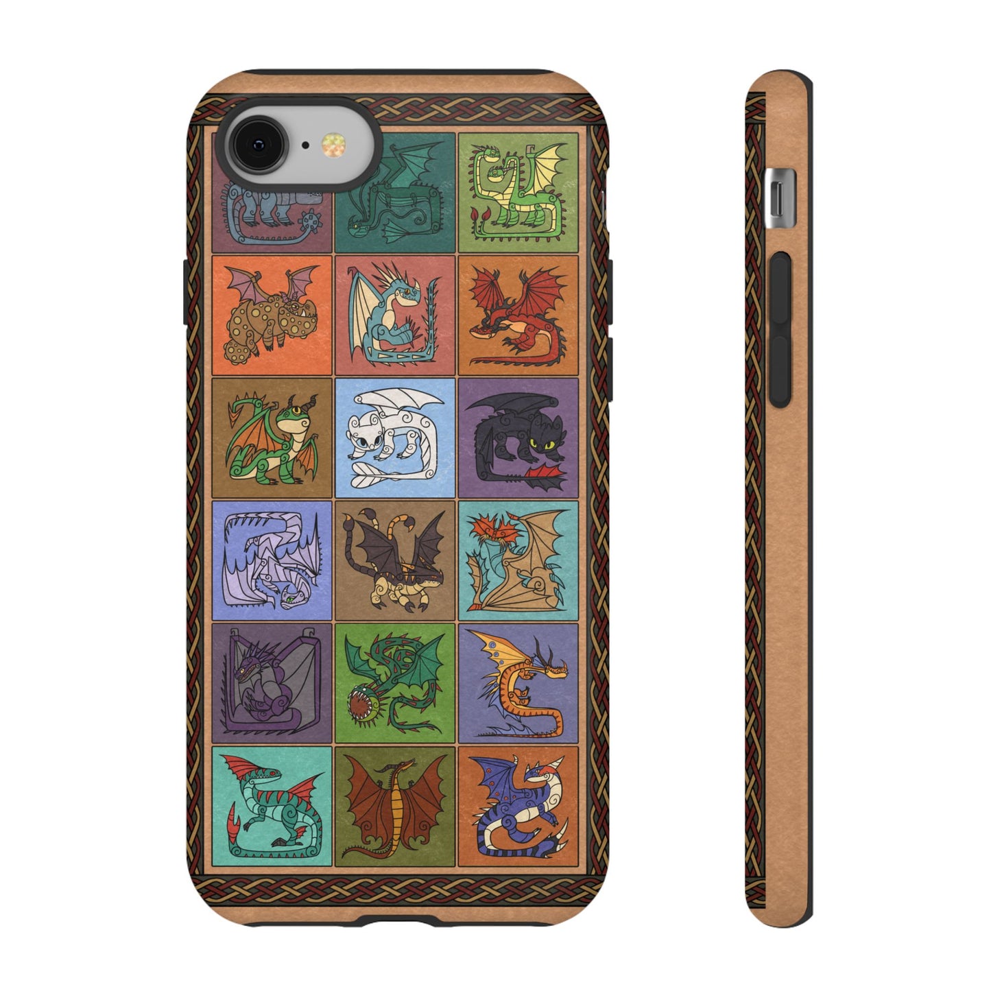 How to Train Your Dragon Inspired Stylized Phone Case