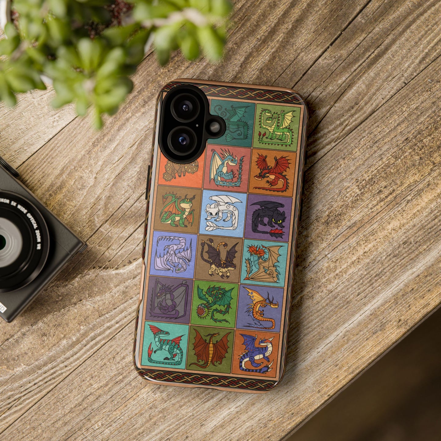 How to Train Your Dragon Inspired Stylized Phone Case