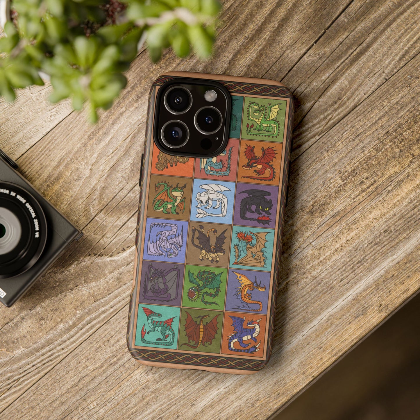 How to Train Your Dragon Inspired Stylized Phone Case