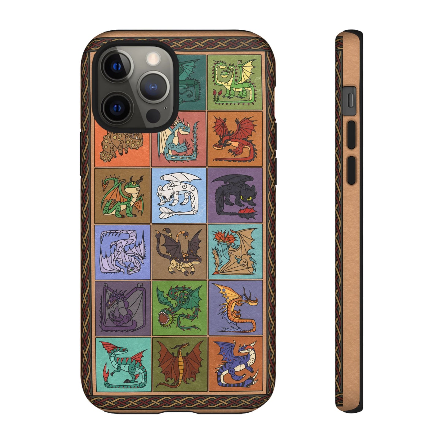 How to Train Your Dragon Inspired Stylized Phone Case