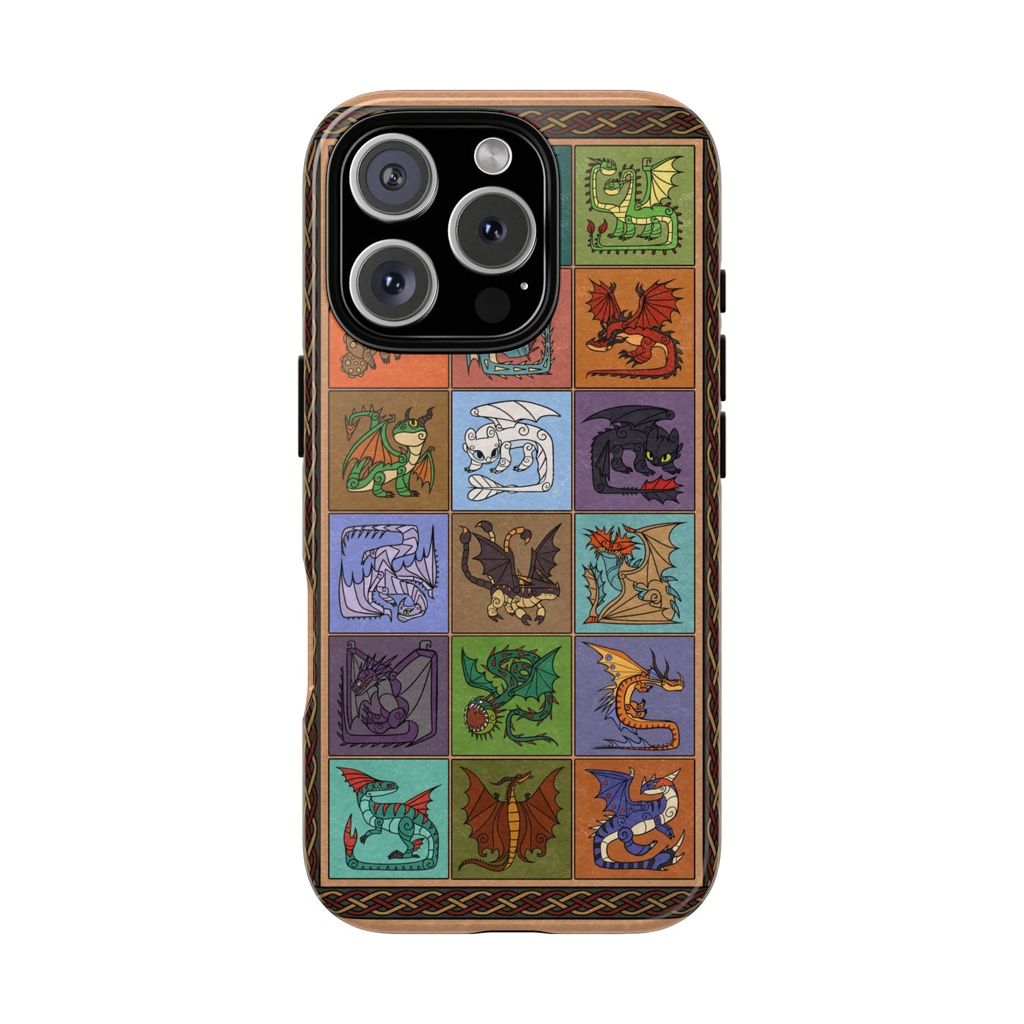 How to Train Your Dragon Inspired Stylized Phone Case