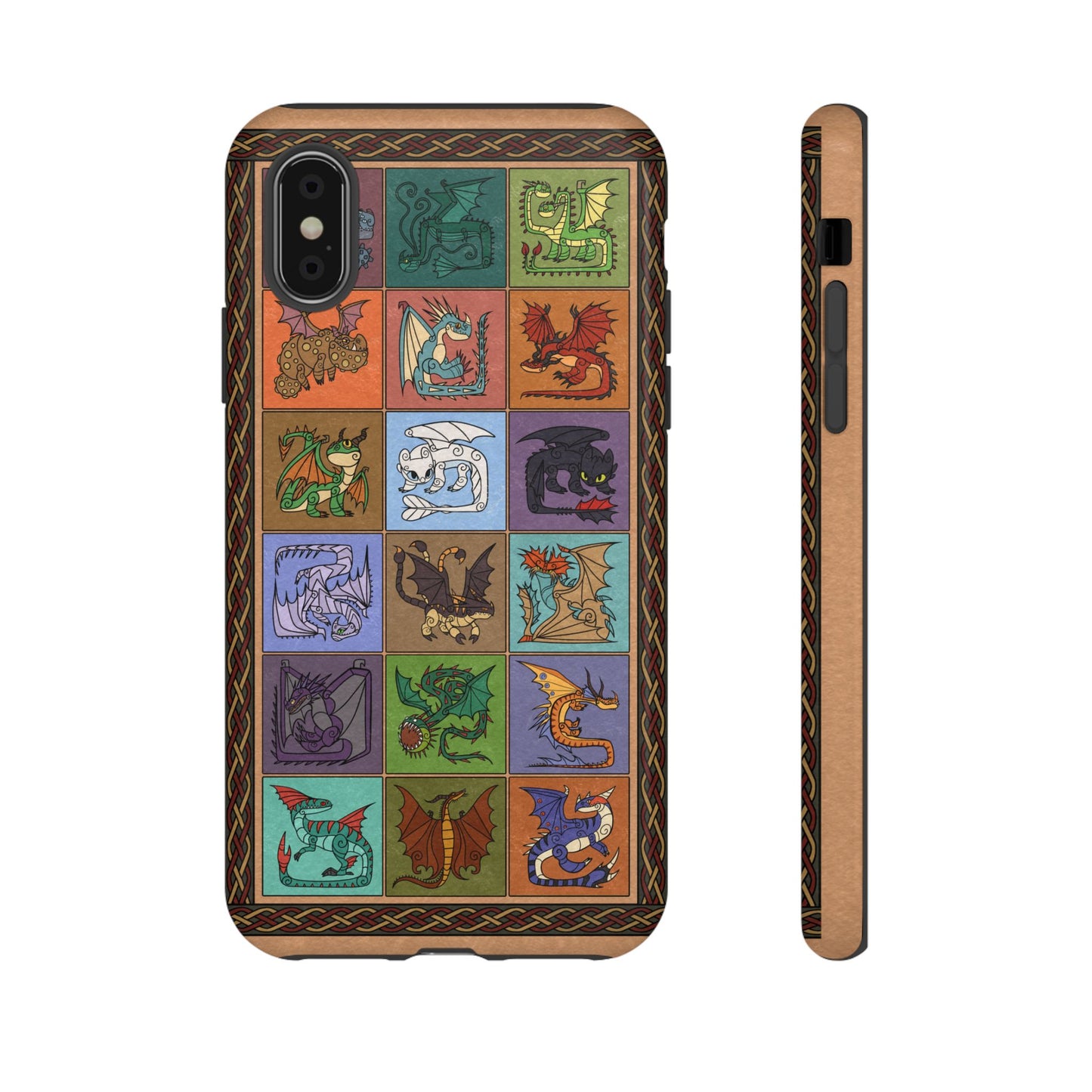 How to Train Your Dragon Inspired Stylized Phone Case