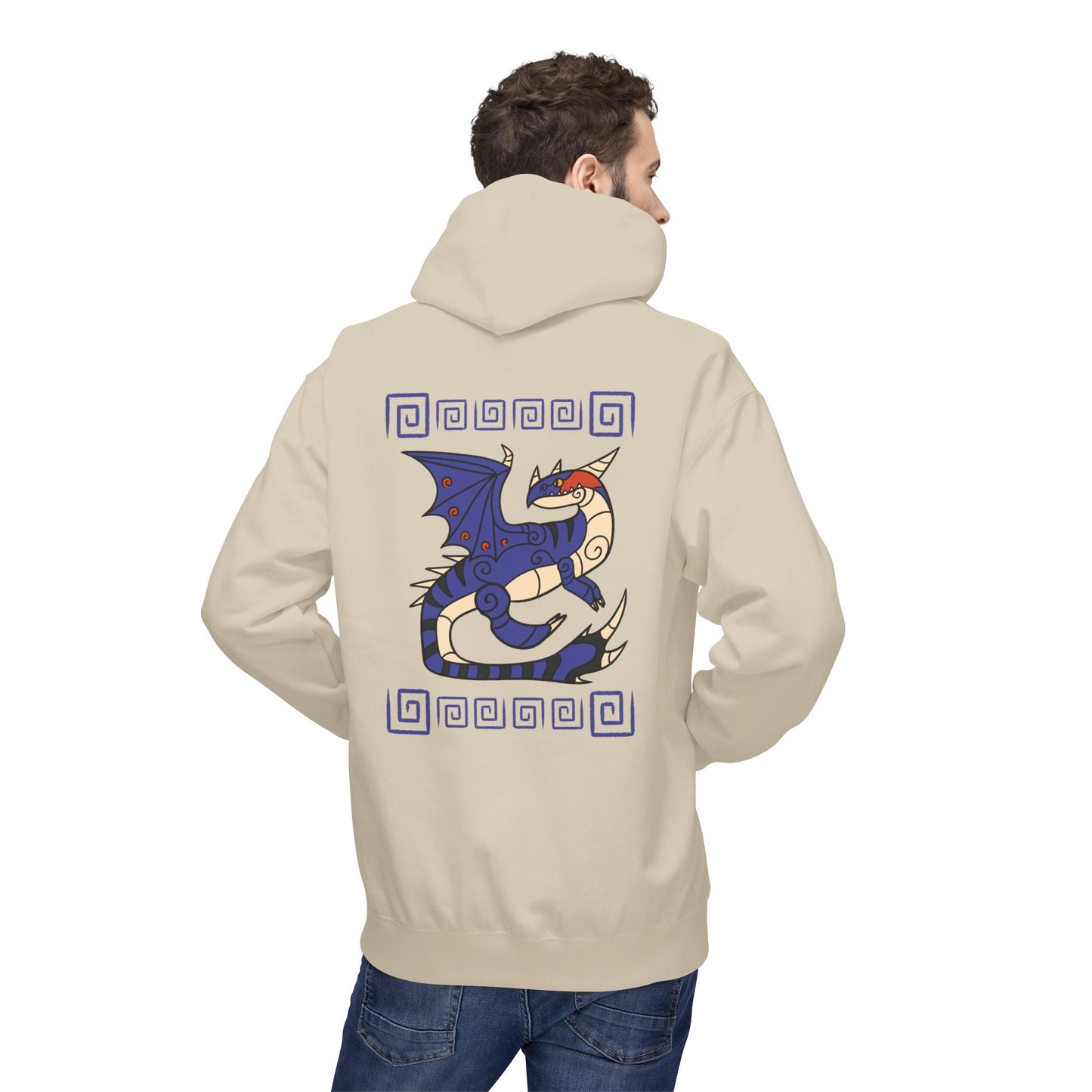 Dramillian Spiral HTTYD Inspired Unisex Hoodie Midweight Sweatshirt