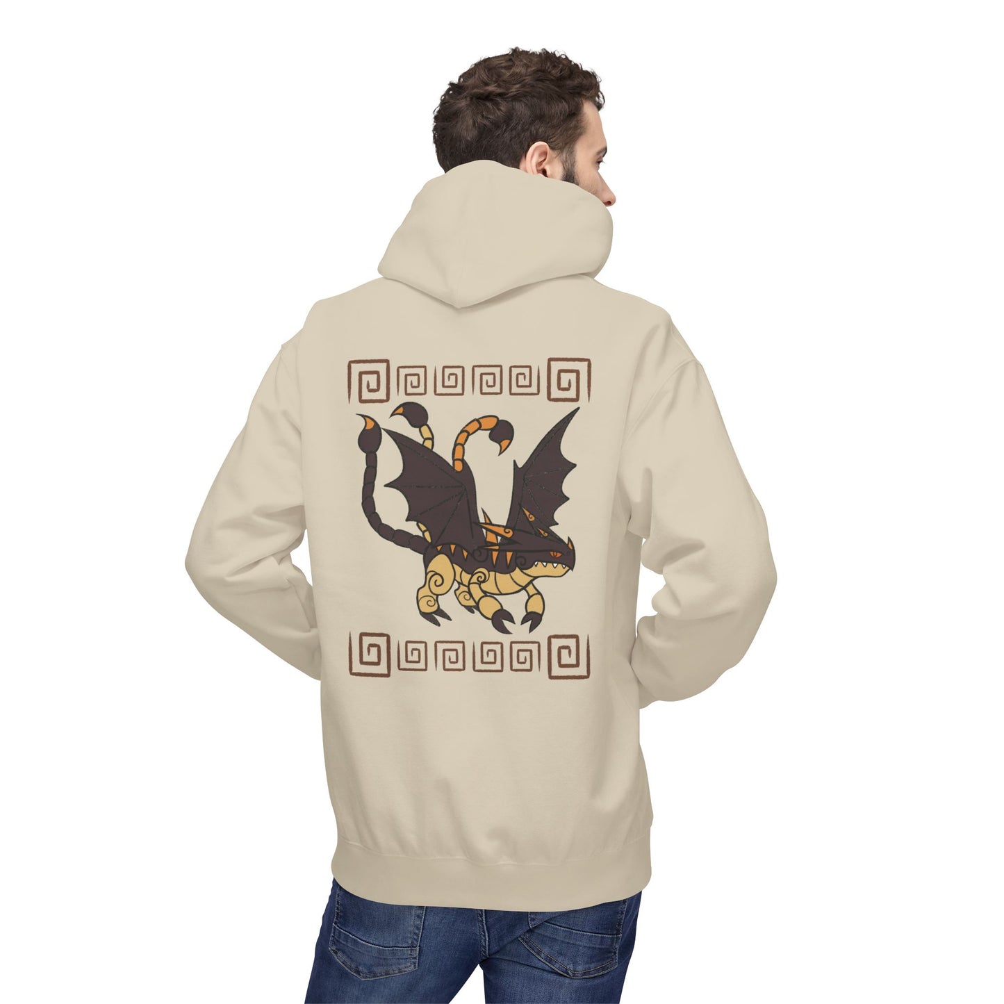 Triple Stryke Sluether Spiral HTTYD Inspired Hoodie Midweight Sweatshirt