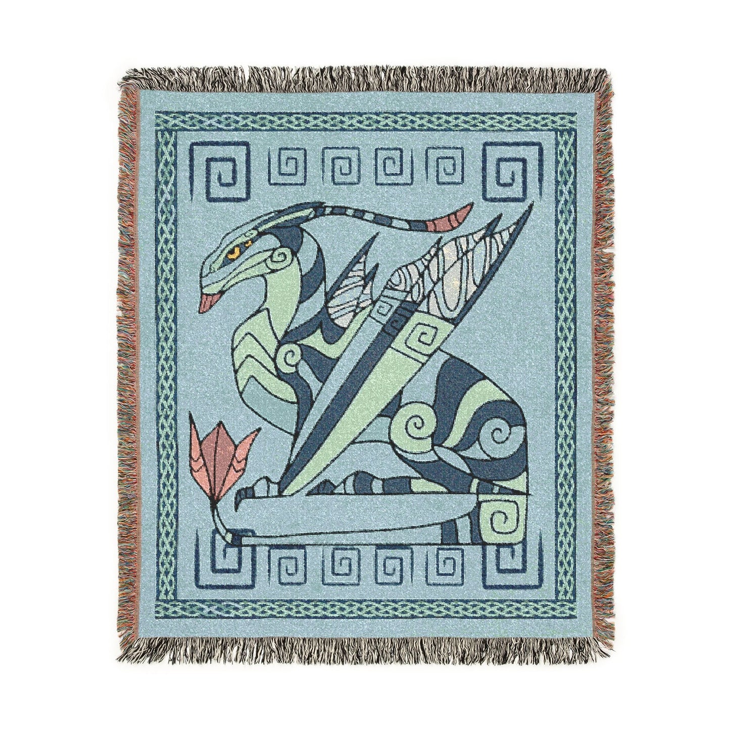 Mountain Banshee Ikran Dragon Avatar Inspired Stylized 50x60 High Quality Woven Blanket