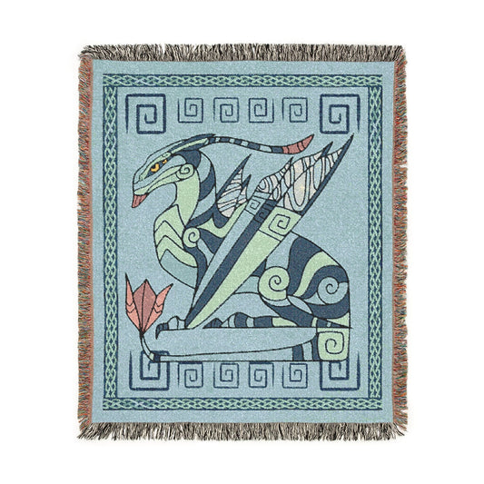 Mountain Banshee Ikran Dragon Avatar Inspired Stylized 50x60 High Quality Woven Blanket