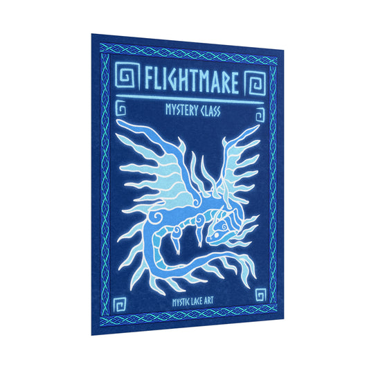 Flightmare Dragon HTTYD Inspired Stylized Poster