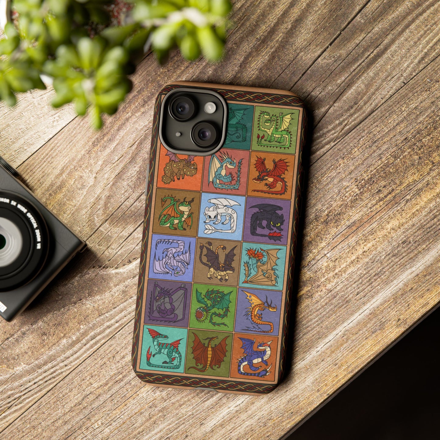How to Train Your Dragon Inspired Stylized Phone Case
