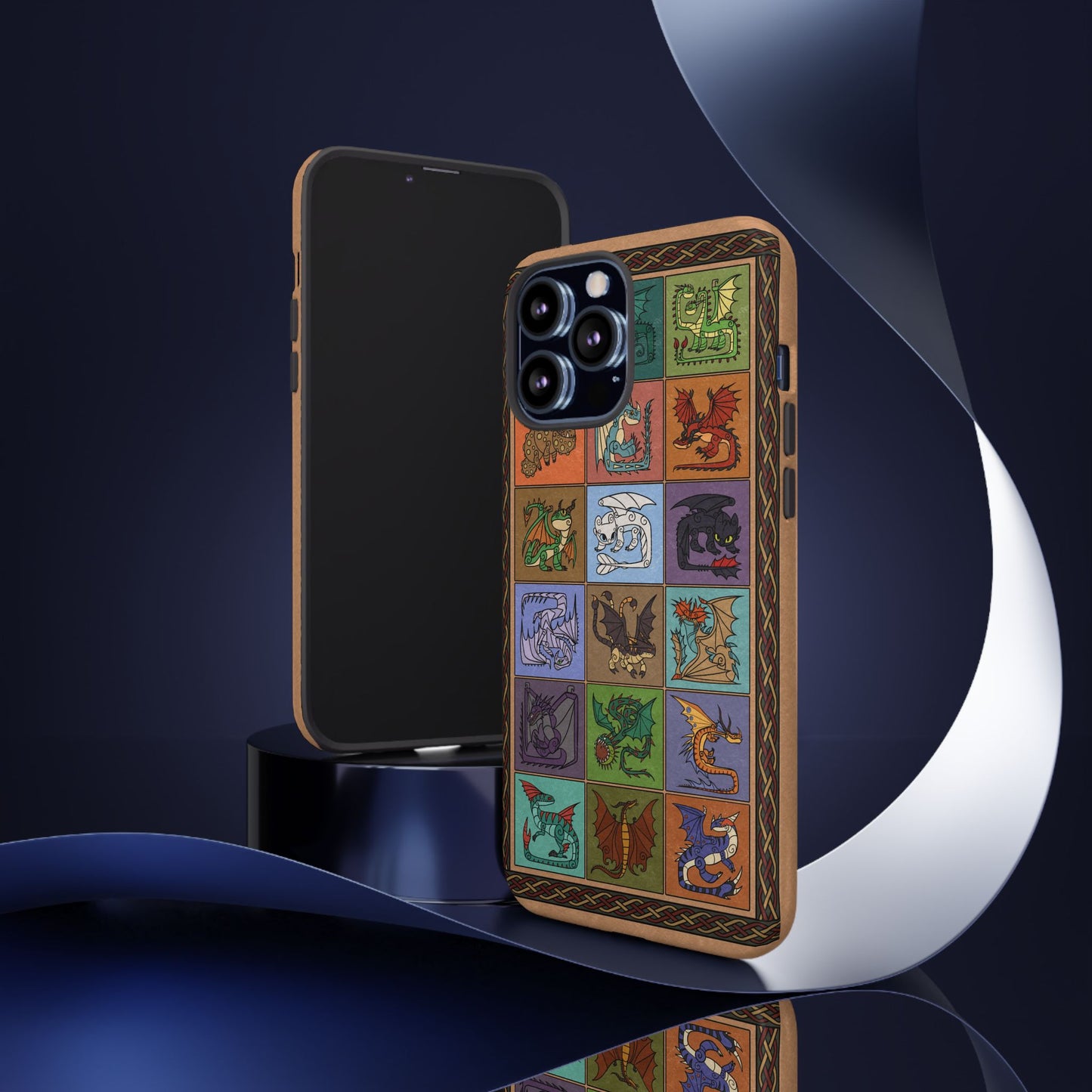 How to Train Your Dragon Inspired Stylized Phone Case