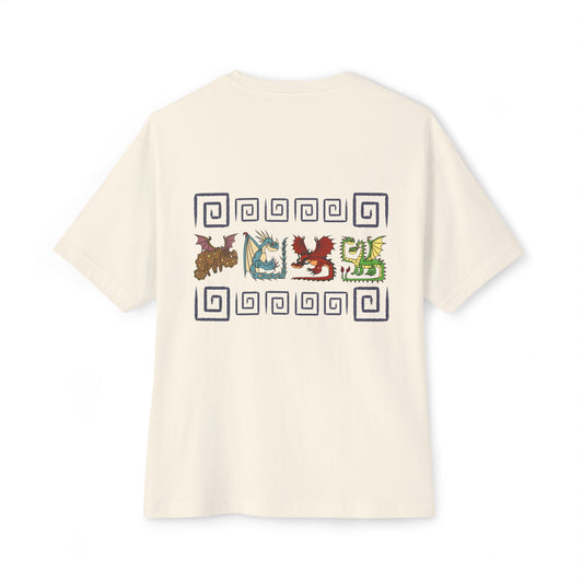 Black Dragon Spiral Toothless Boxy T-Shirt, Hookfang, Stormfly, Meatlug, Barf and Belch