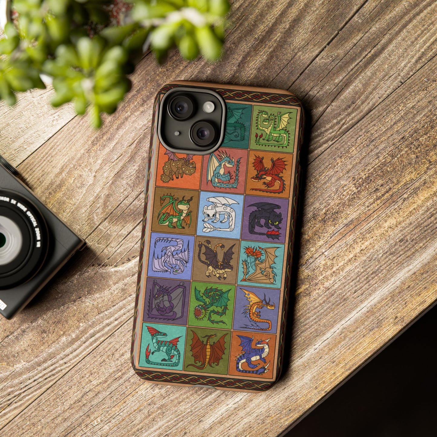 How to Train Your Dragon Inspired Stylized Phone Case