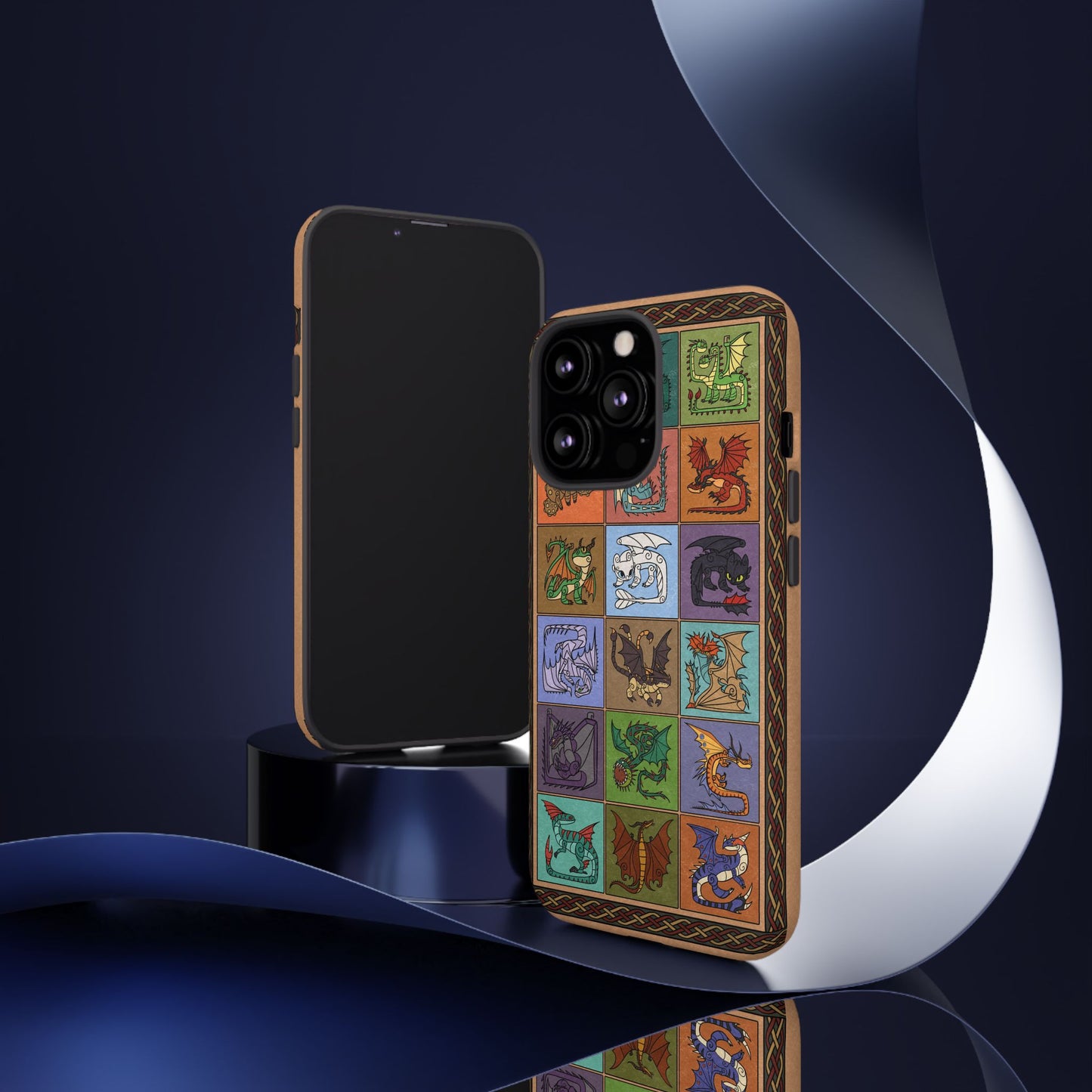 How to Train Your Dragon Inspired Stylized Phone Case