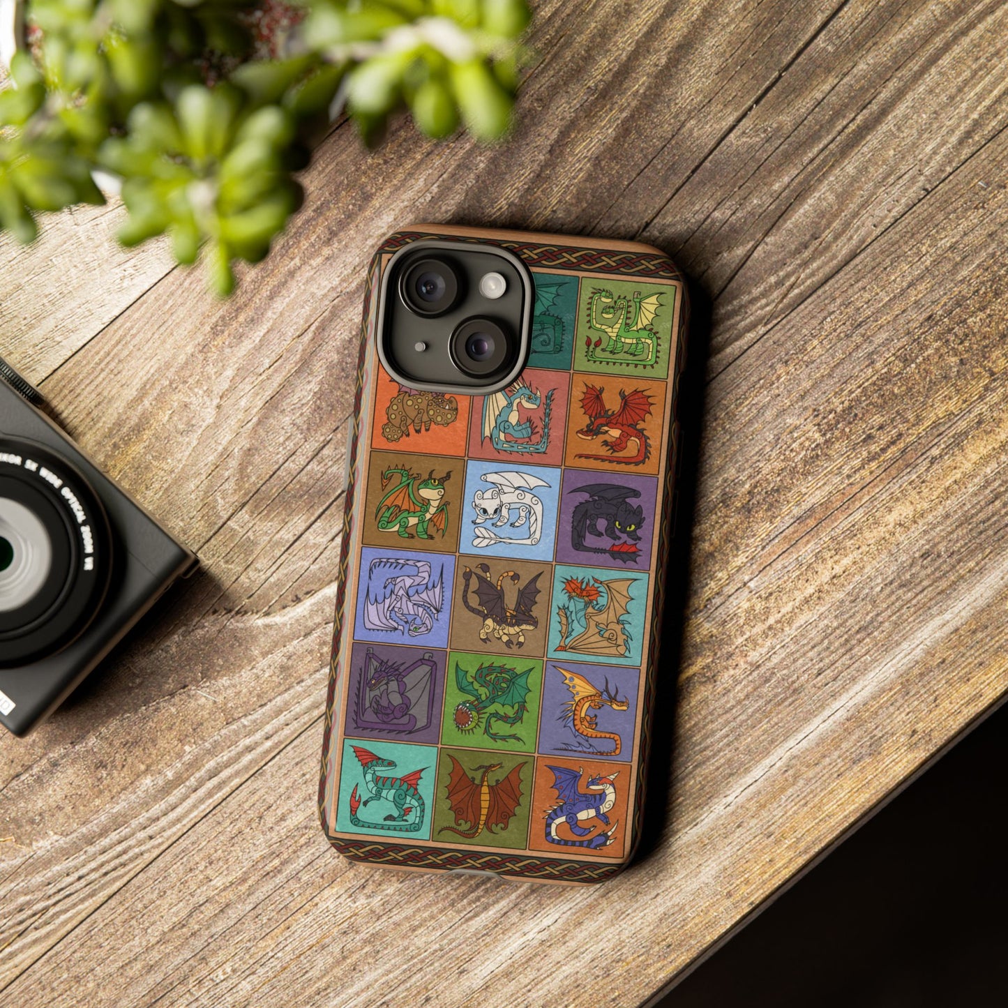 How to Train Your Dragon Inspired Stylized Phone Case