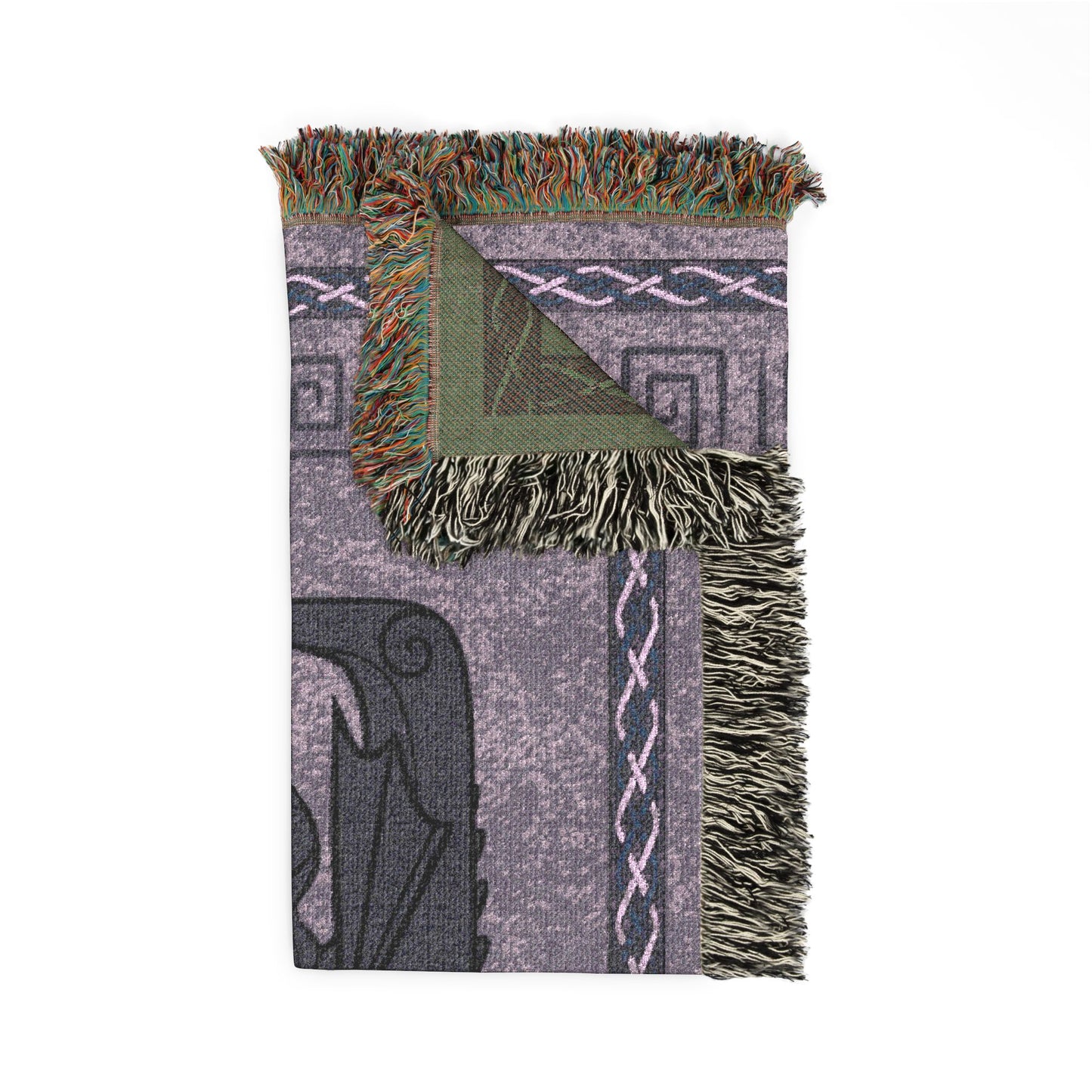 HTTYD Inspired Toothless 50x60 inch Purple Woven Dragon Blanket
