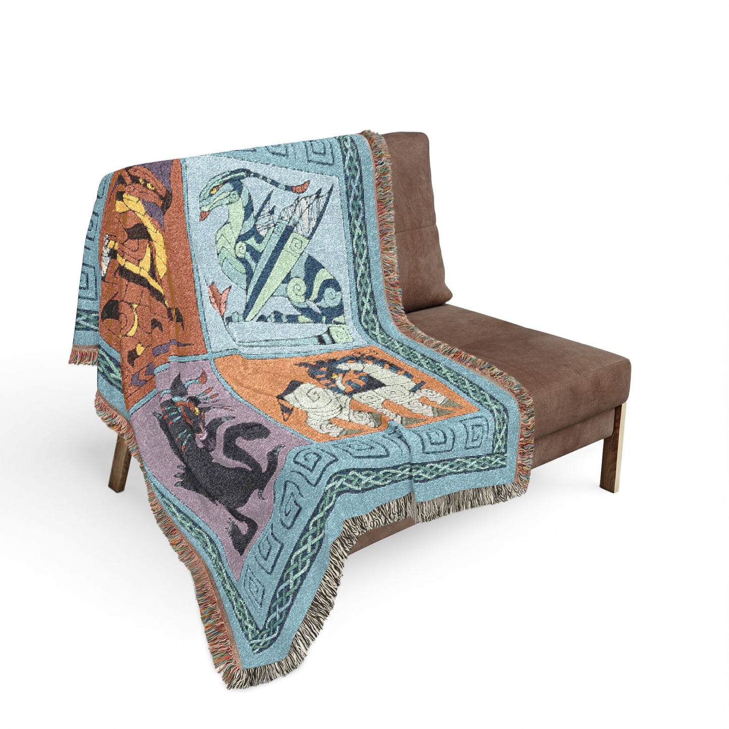 Creatures of Pandora Forests Avatar Inspired Stylized 50x60 High Quality Woven Blanket