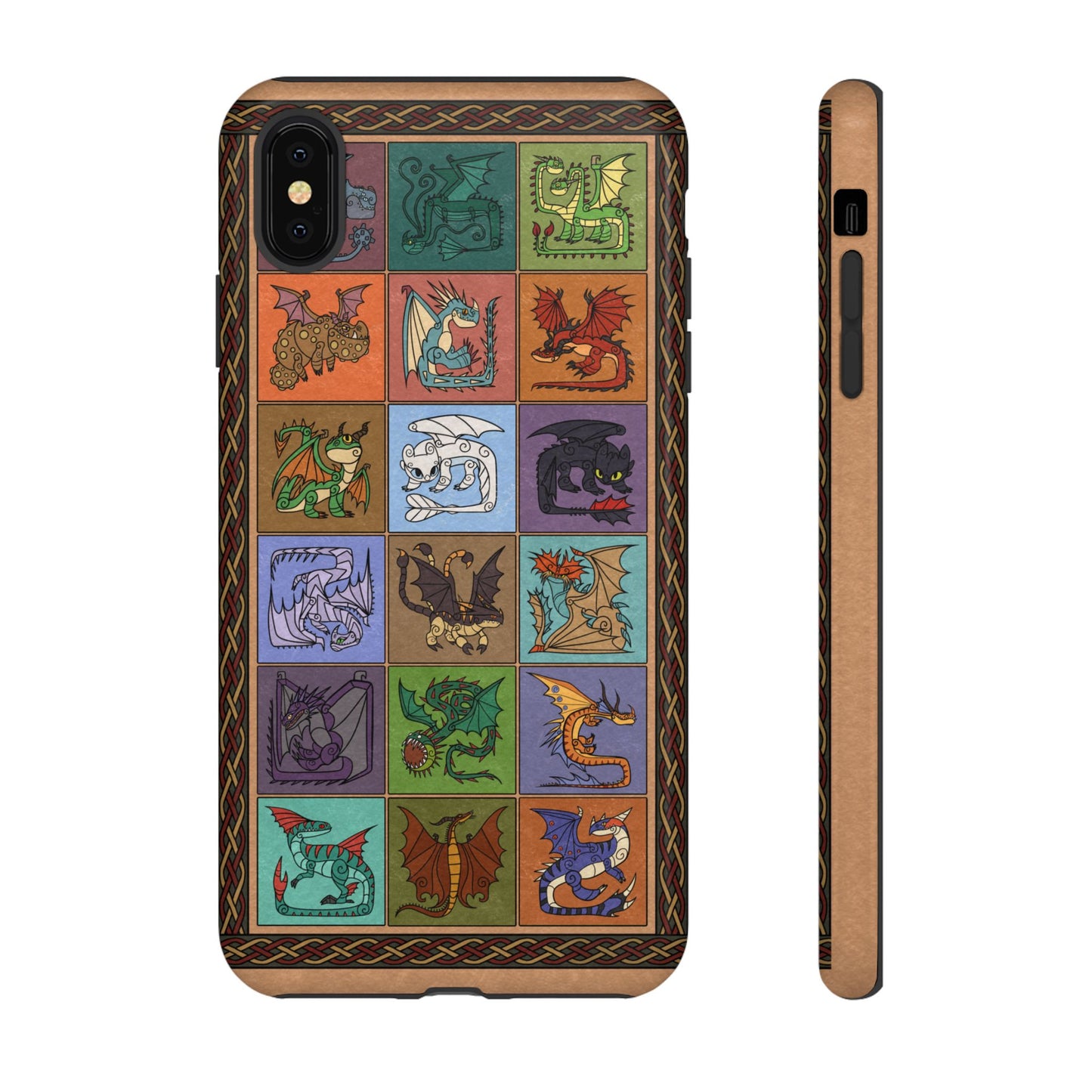 How to Train Your Dragon Inspired Stylized Phone Case