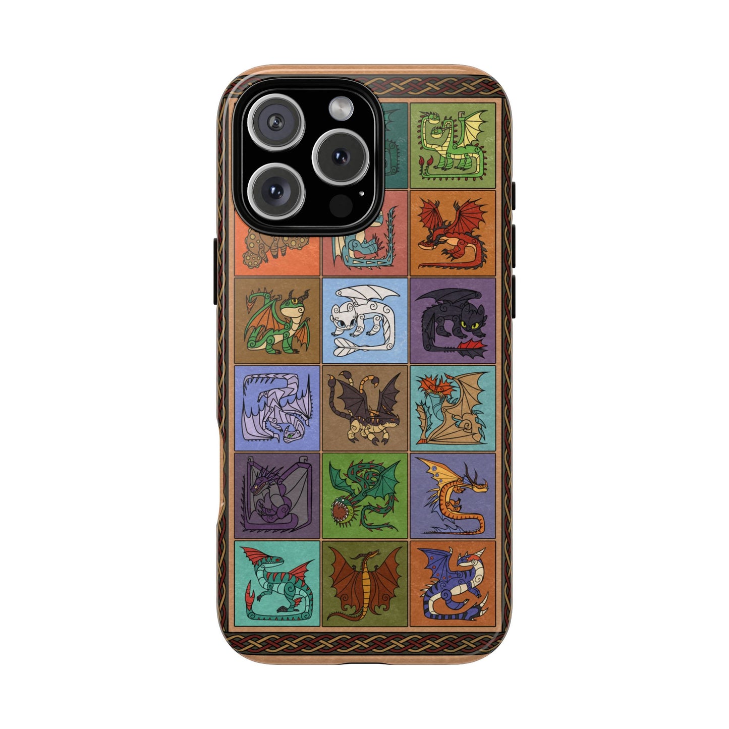 How to Train Your Dragon Inspired Stylized Phone Case