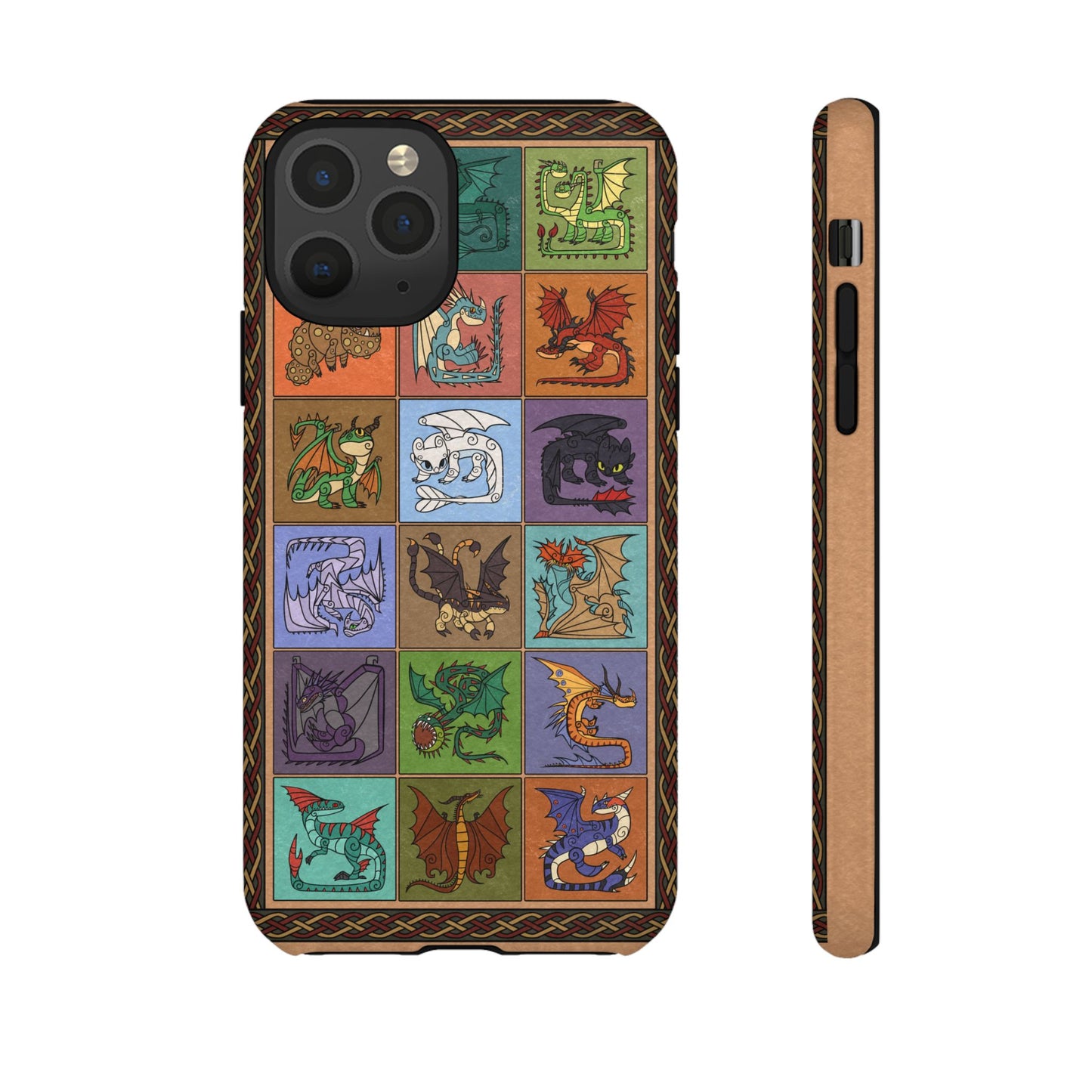 How to Train Your Dragon Inspired Stylized Phone Case
