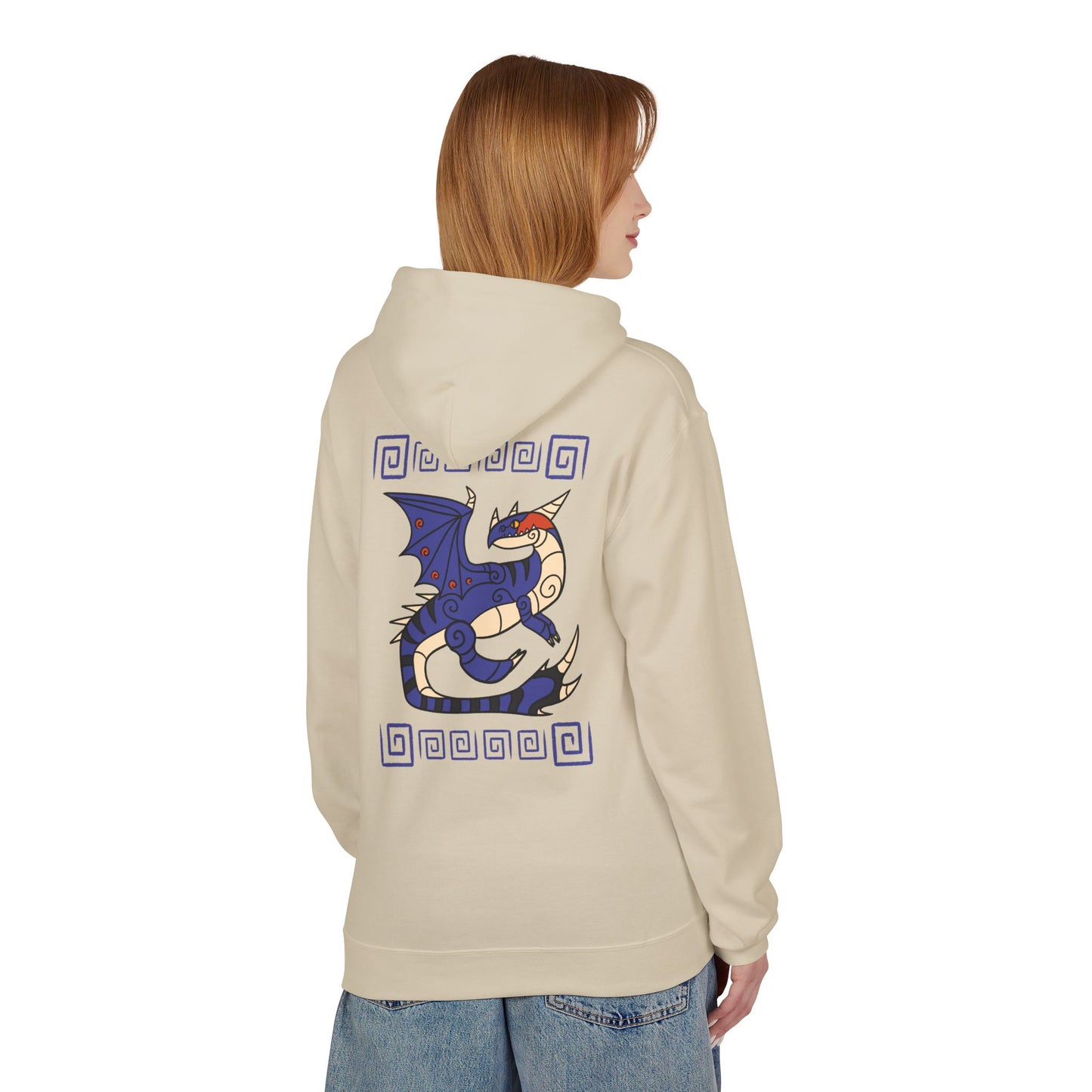 Dramillian Spiral HTTYD Inspired Unisex Hoodie Midweight Sweatshirt
