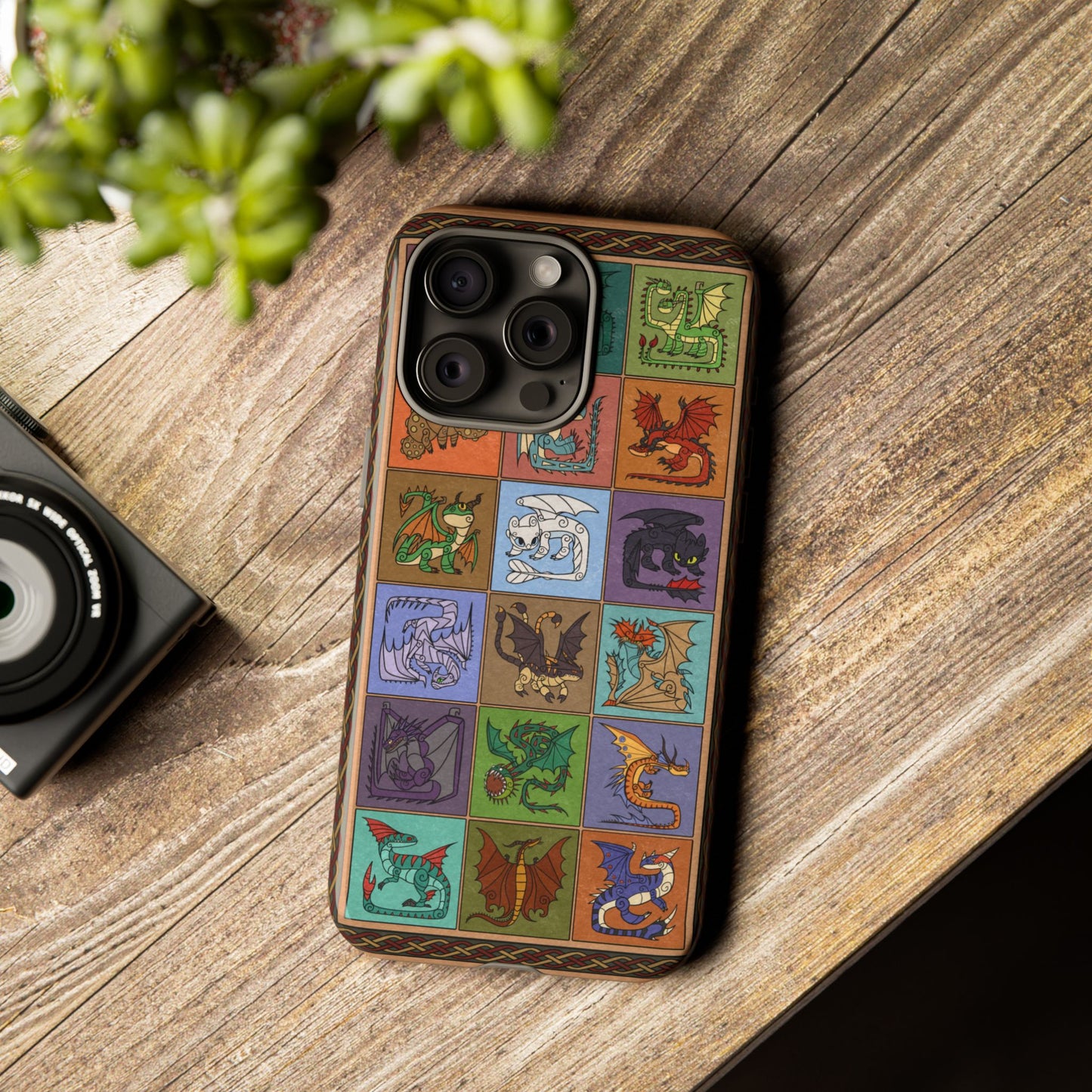 How to Train Your Dragon Inspired Stylized Phone Case