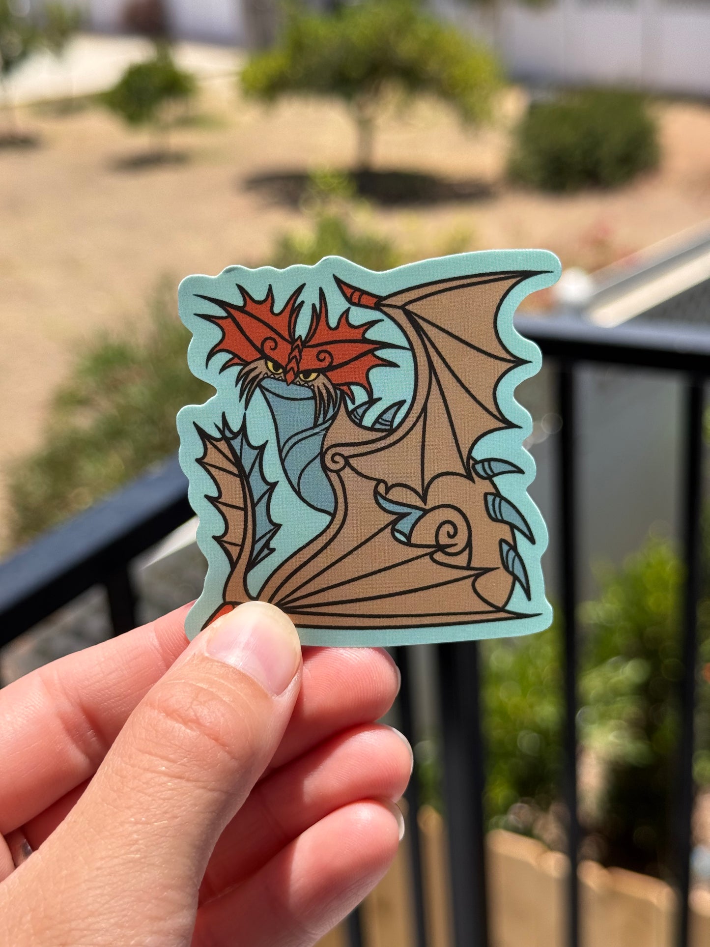 HTTYD Inspired Sticker Set: Toothless, Light Fury, Stormfly, Hookfang, Barf and Belch, Cloudjumper and Meatlug, 7 Stickers