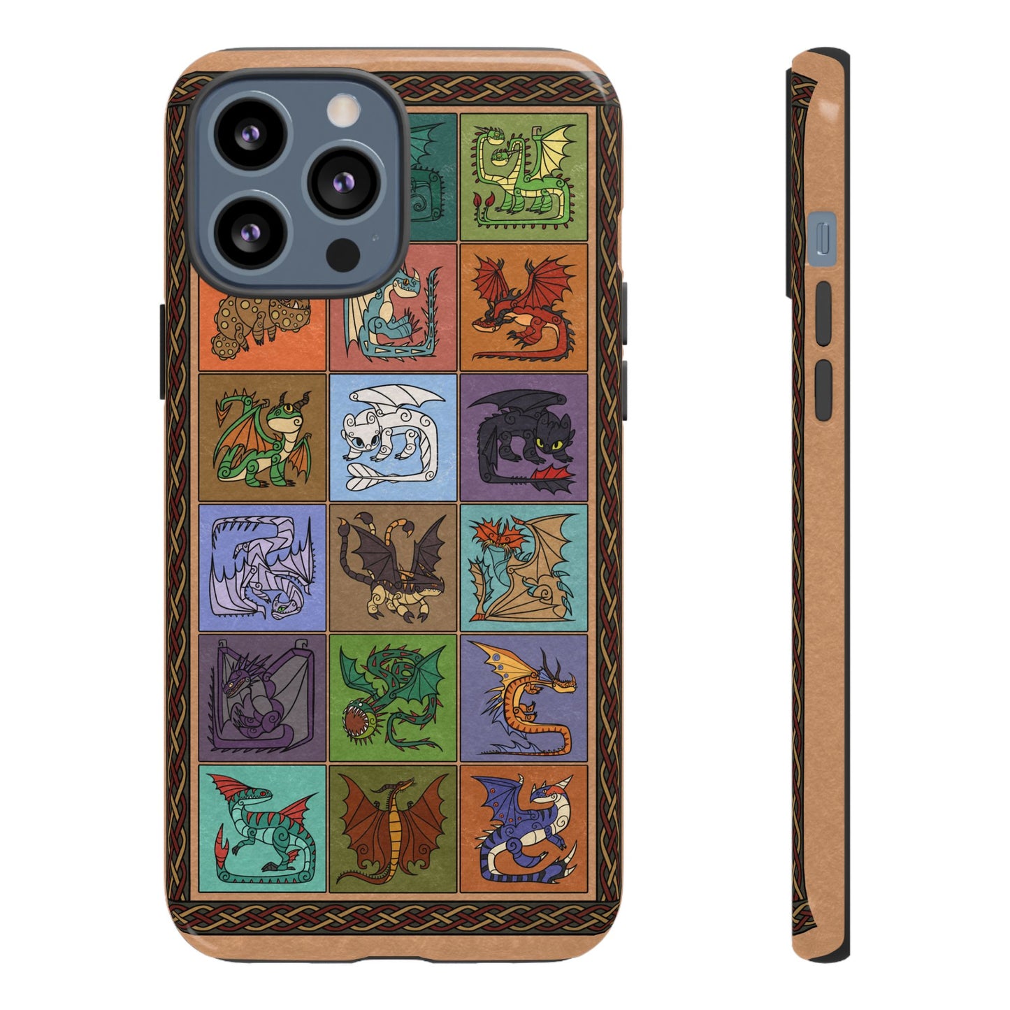 How to Train Your Dragon Inspired Stylized Phone Case