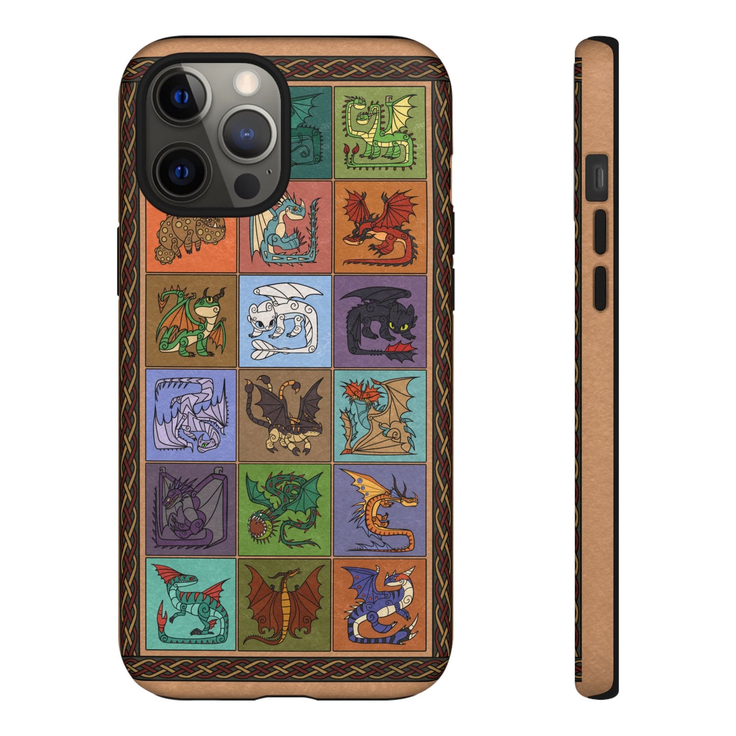How to Train Your Dragon Inspired Stylized Phone Case