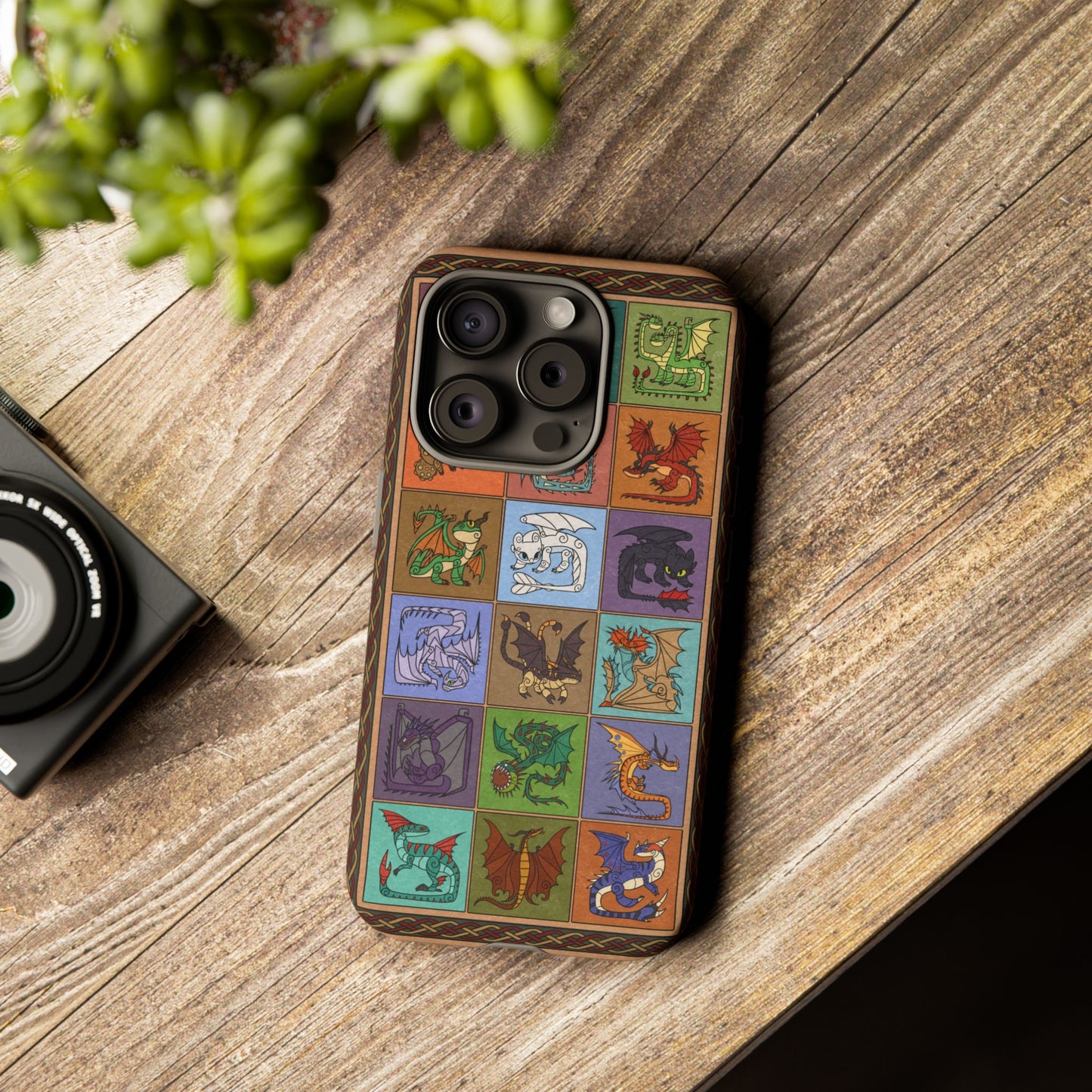 How to Train Your Dragon Inspired Stylized Phone Case