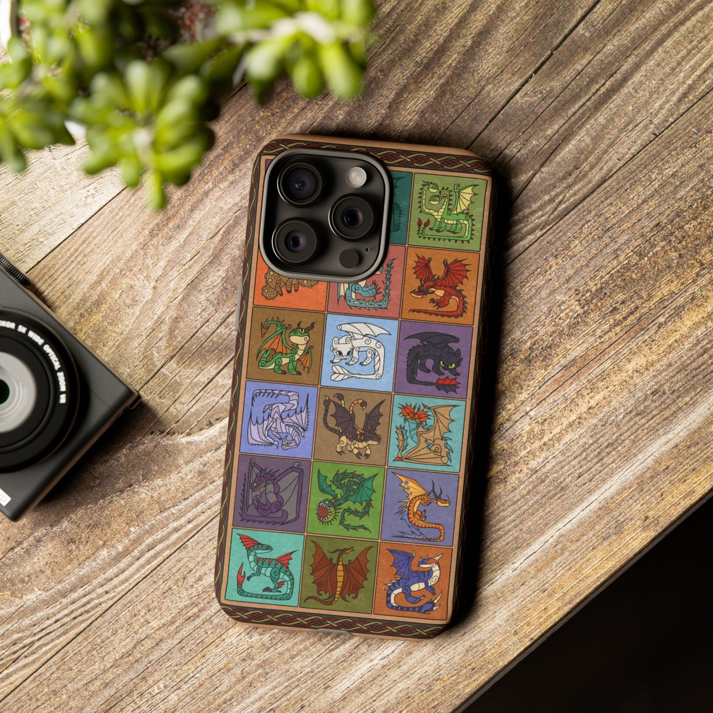 How to Train Your Dragon Inspired Stylized Phone Case