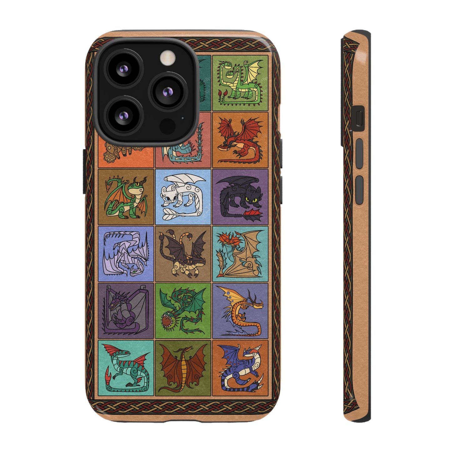 How to Train Your Dragon Inspired Stylized Phone Case