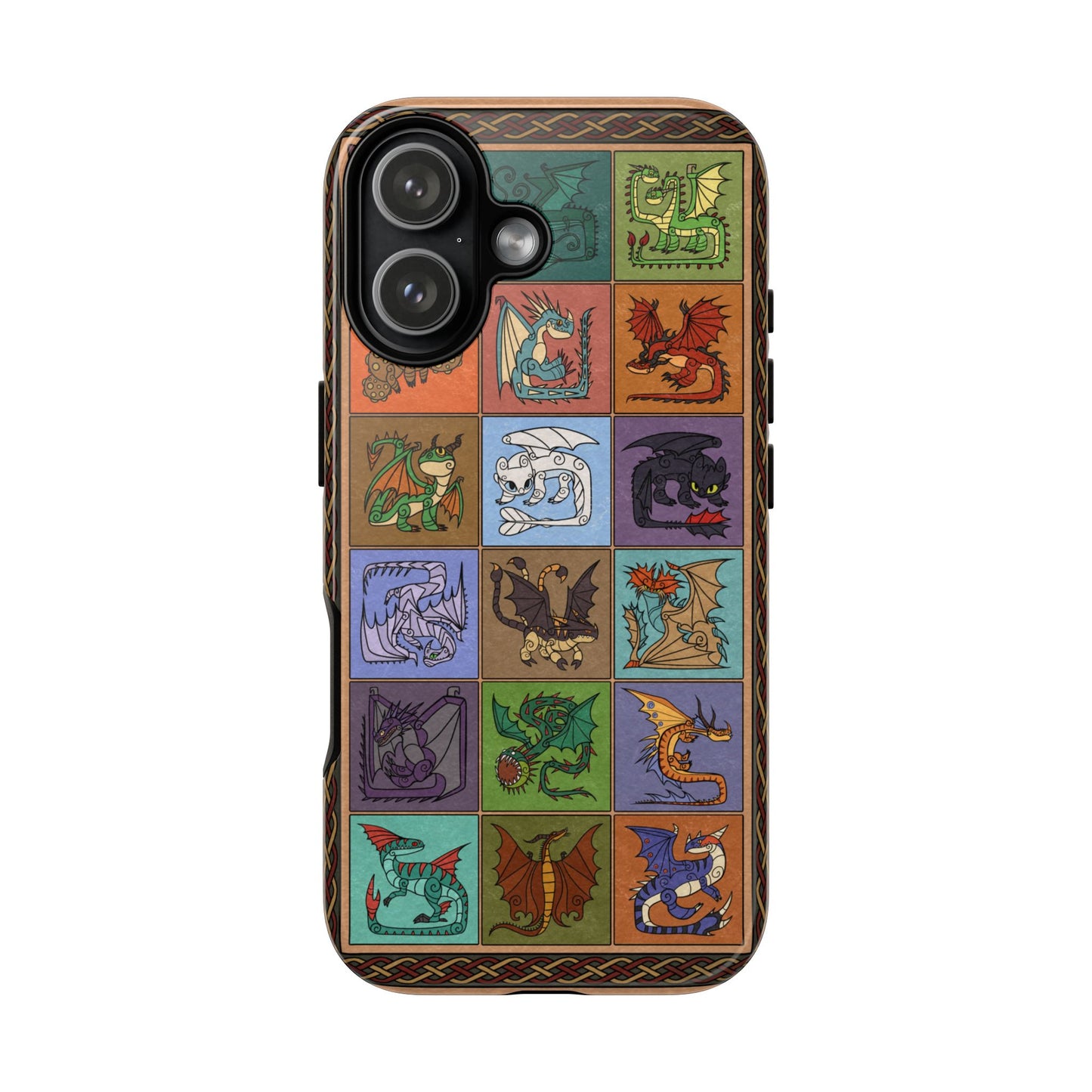 How to Train Your Dragon Inspired Stylized Phone Case