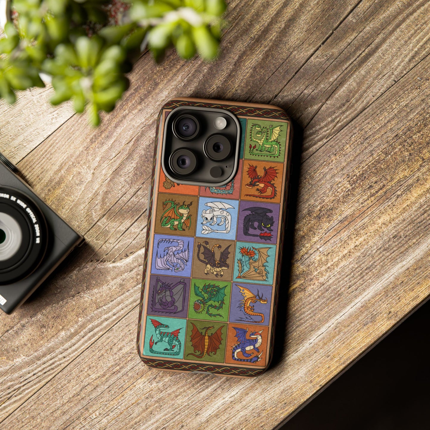 How to Train Your Dragon Inspired Stylized Phone Case