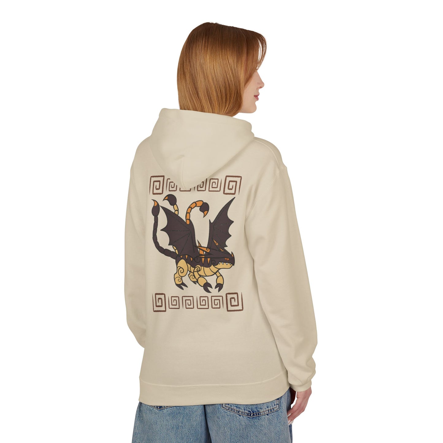 Triple Stryke Sluether Spiral HTTYD Inspired Hoodie Midweight Sweatshirt