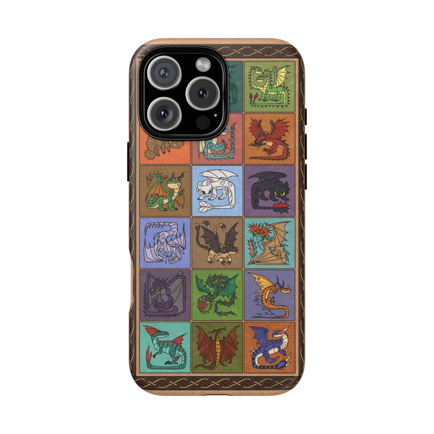 How to Train Your Dragon Inspired Stylized Phone Case