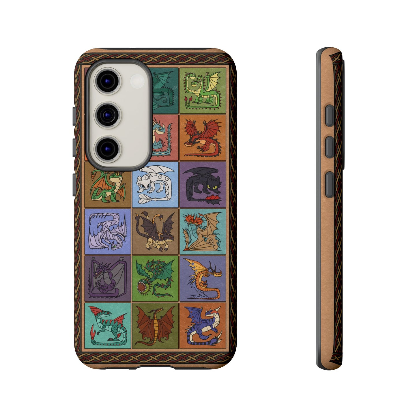 How to Train Your Dragon Inspired Stylized Phone Case