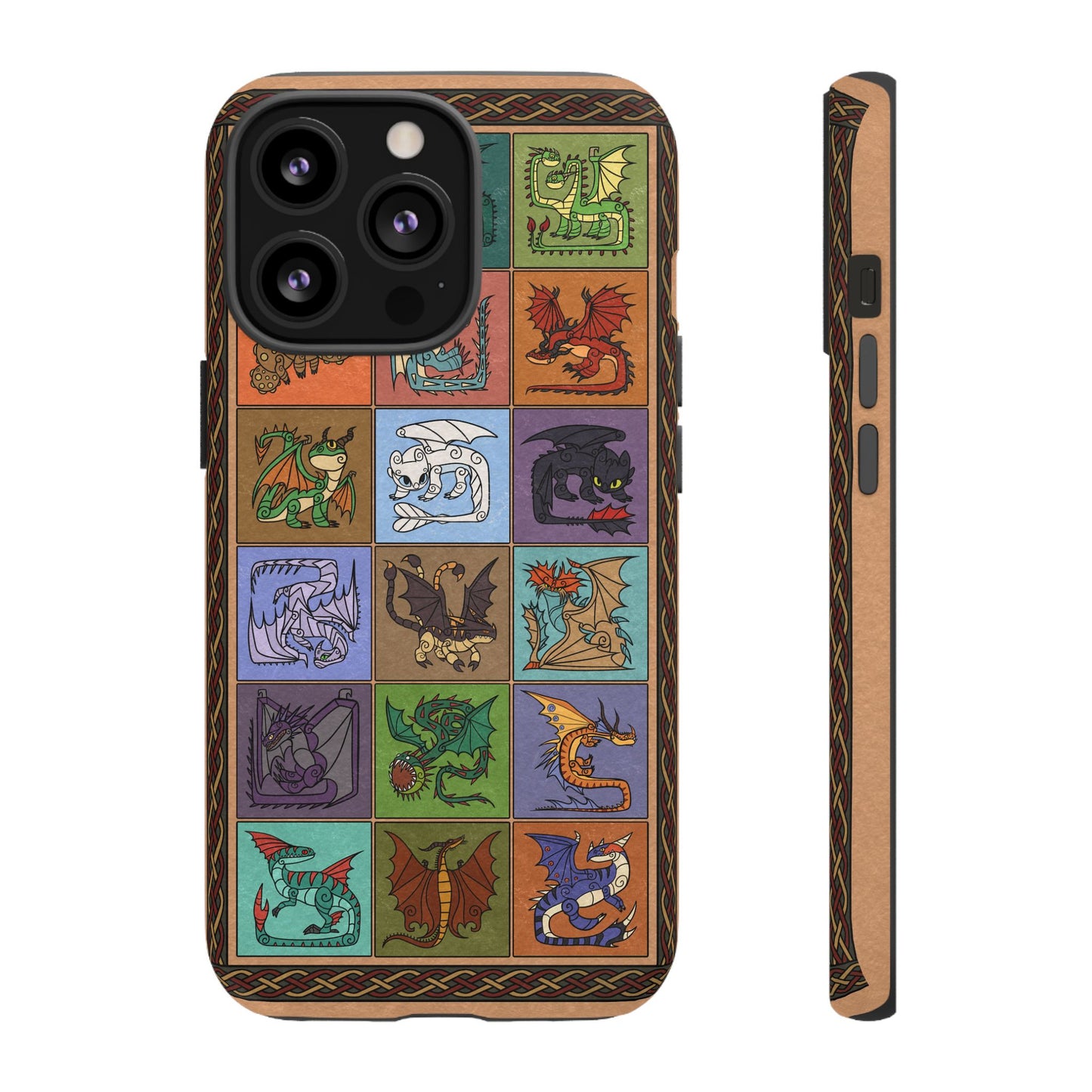 How to Train Your Dragon Inspired Stylized Phone Case