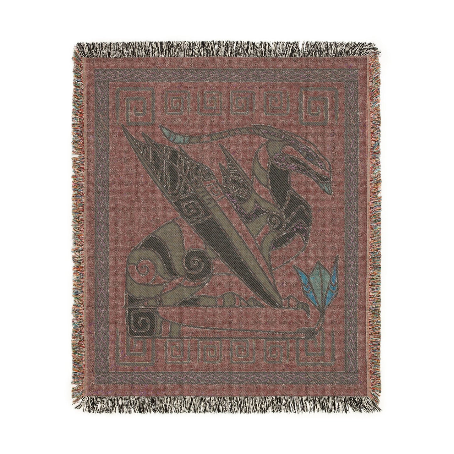 Mountain Banshee Ikran Dragon Avatar Inspired Stylized 50x60 High Quality Woven Blanket