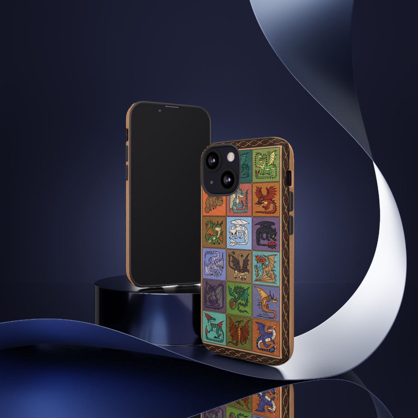 How to Train Your Dragon Inspired Stylized Phone Case