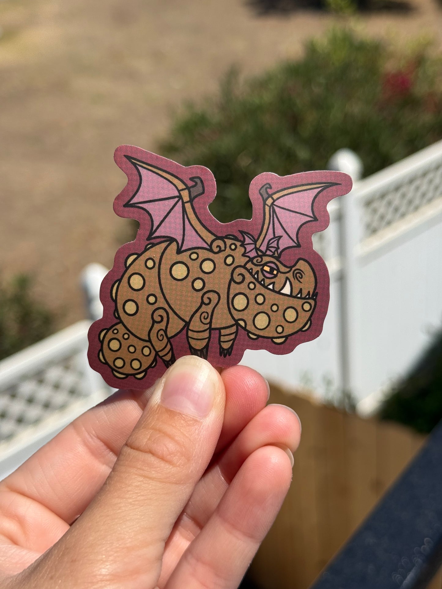 HTTYD Inspired Sticker Set: Toothless, Light Fury, Stormfly, Hookfang, Barf and Belch, Cloudjumper and Meatlug, 7 Stickers