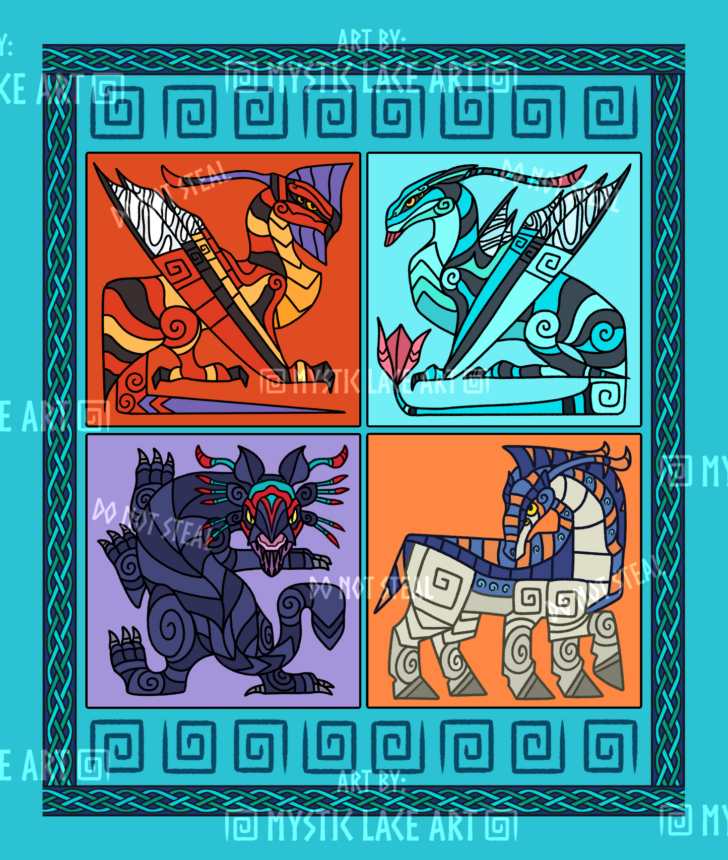 Creatures of Pandora Forests Avatar Inspired Stylized 50x60 High Quality Woven Blanket