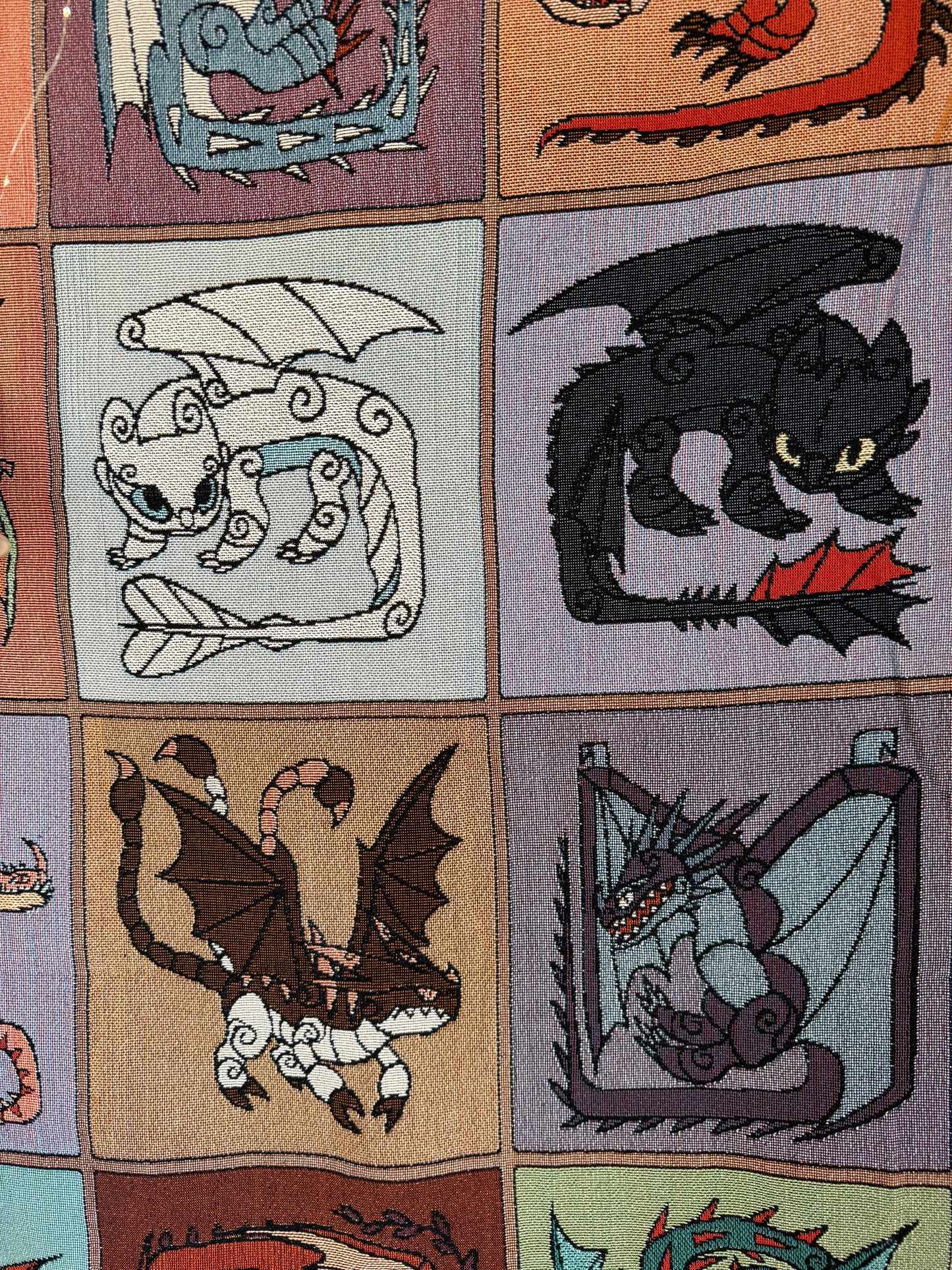 Premium Woven Dragon Blanket/Tapestry 57x74 inches (PREORDER SHIPS JUNE)