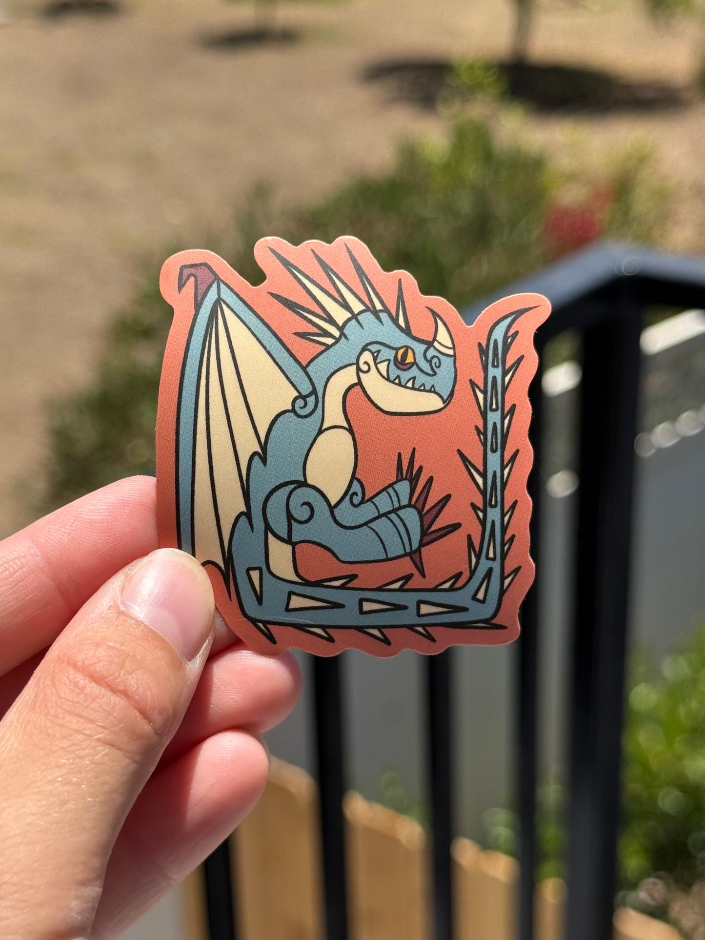 HTTYD Inspired Sticker Set: Toothless, Light Fury, Stormfly, Hookfang, Barf and Belch, Cloudjumper and Meatlug, 7 Stickers