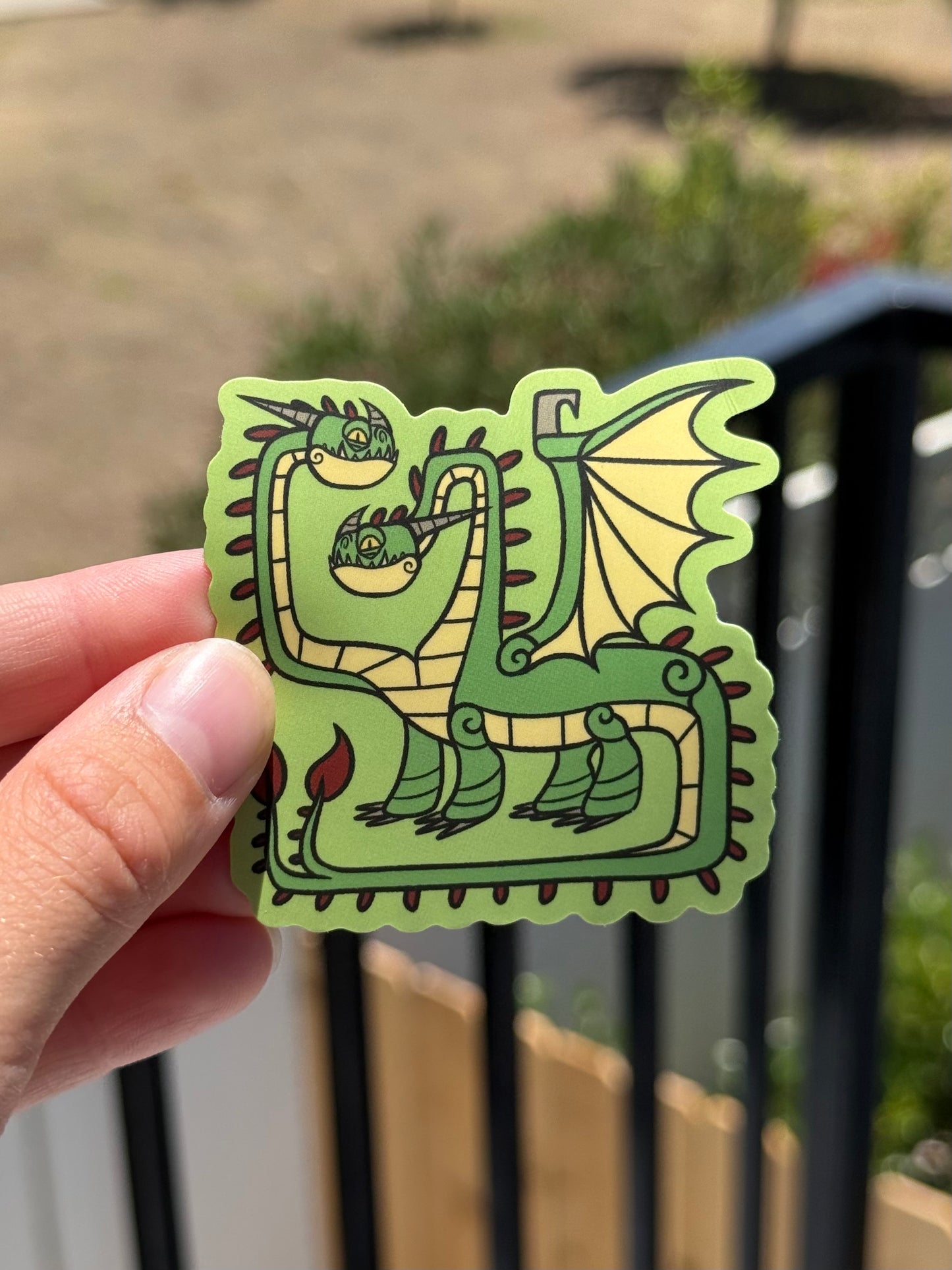 HTTYD Inspired Sticker Set: Toothless, Light Fury, Stormfly, Hookfang, Barf and Belch, Cloudjumper and Meatlug, 7 Stickers