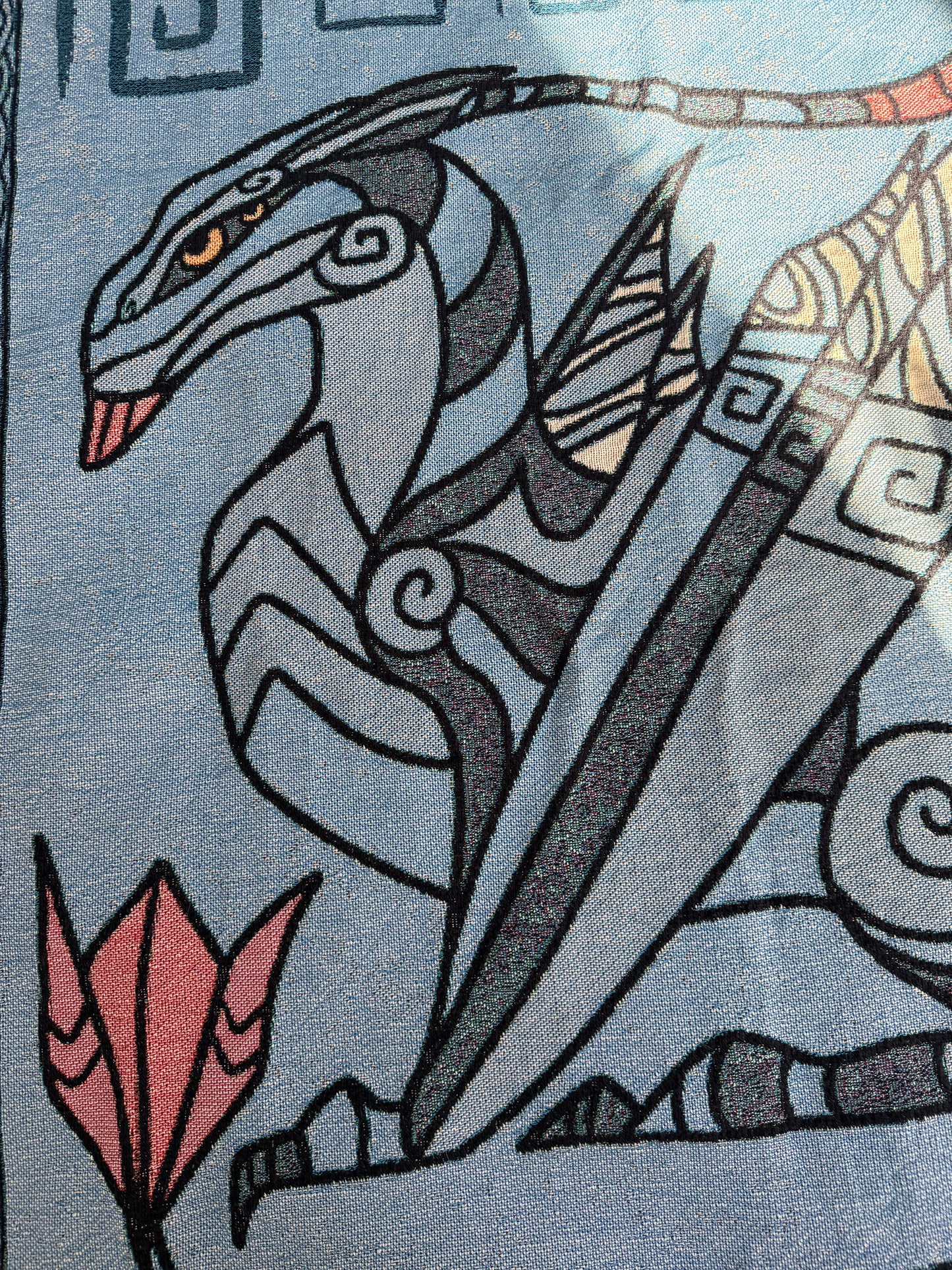 Mountain Banshee Ikran Dragon Avatar Inspired Stylized 50x60 High Quality Woven Blanket